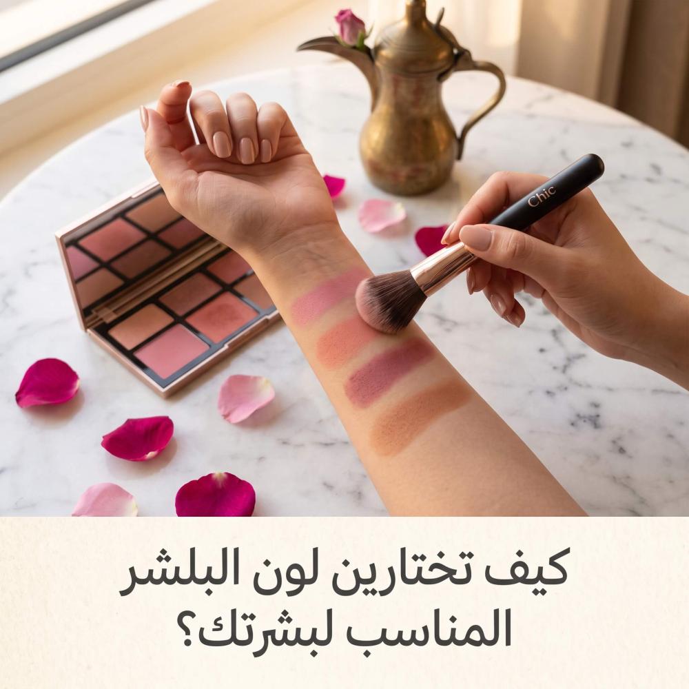 كيف تختارين لون البلشر المناسب لبشرتك؟