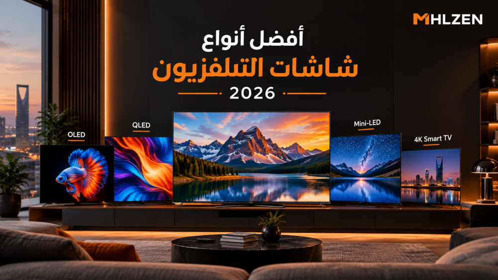 افضل انواع شاشات التلفزيون