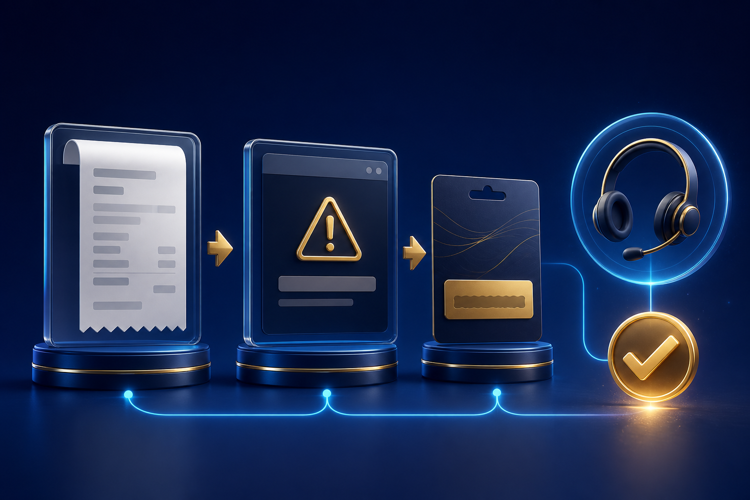 خطوات تجهيز بيانات الطلب عند طلب الدعم