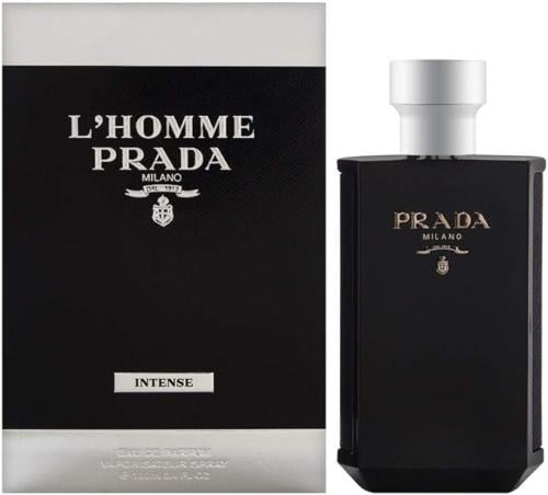 عطر لوم انتنس من برادا للرجال - او دي بارفان، 100 مل L'Homme Intense by Prada for Men - Eau de Parfum, 100ml