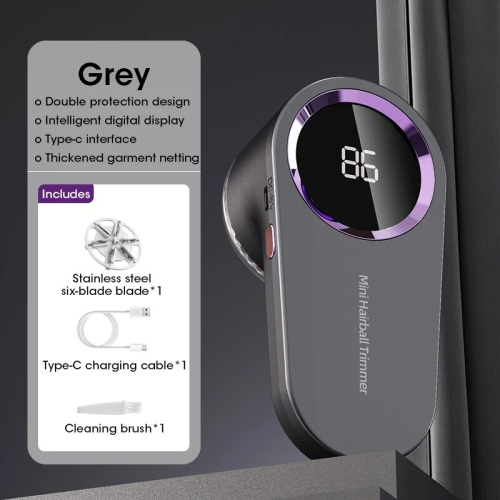 USB مزيل الوبر القابل من على الملابس ، LED ، رقمي ، كهربائي ، قماش