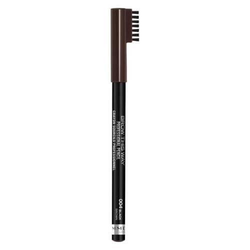 قلم حواجب ريفيل بني داكن 001 - تحديد وملء طبيعي | Rimmel Brow Pencil