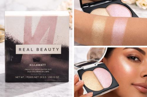 هايلايتر مزدوج ريل بيوتي بدرجتين – Real Beauty Highlighter Duo