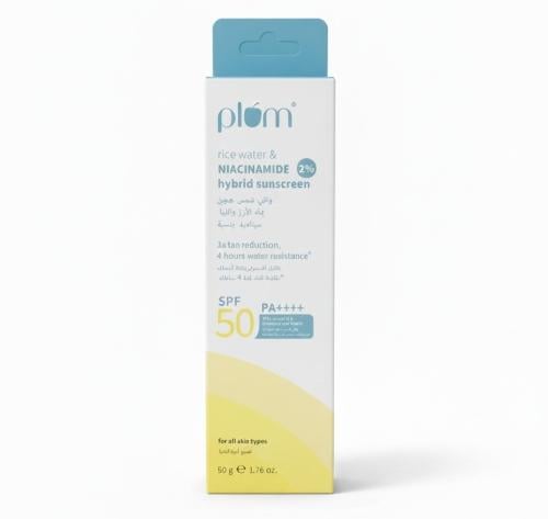 واقي شمس بالنياسيناميد ومياه الأرز SPF 50