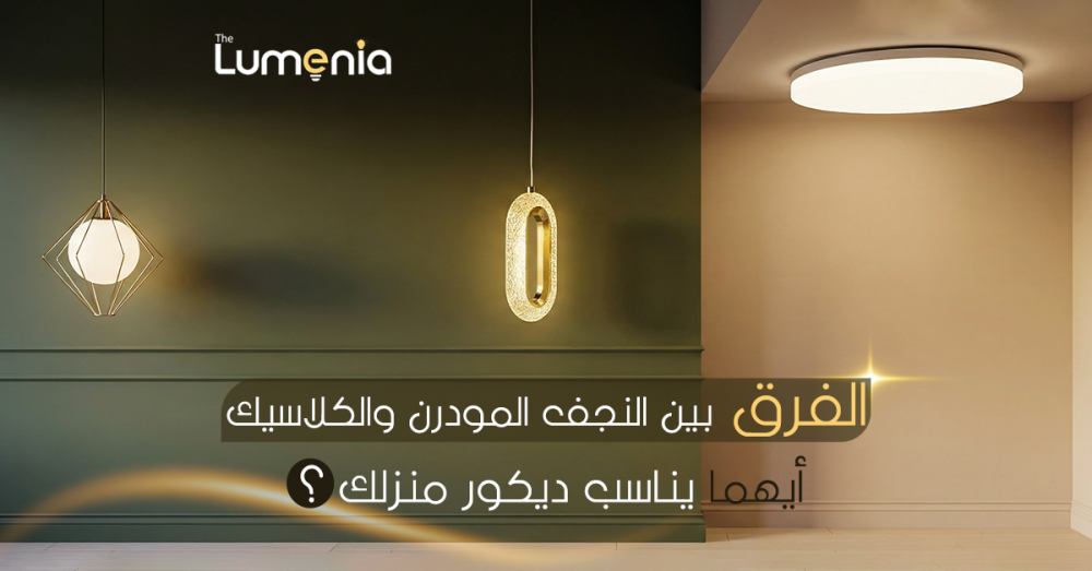 اكتشف الفرق بين النجف المودرن والكلاسيك