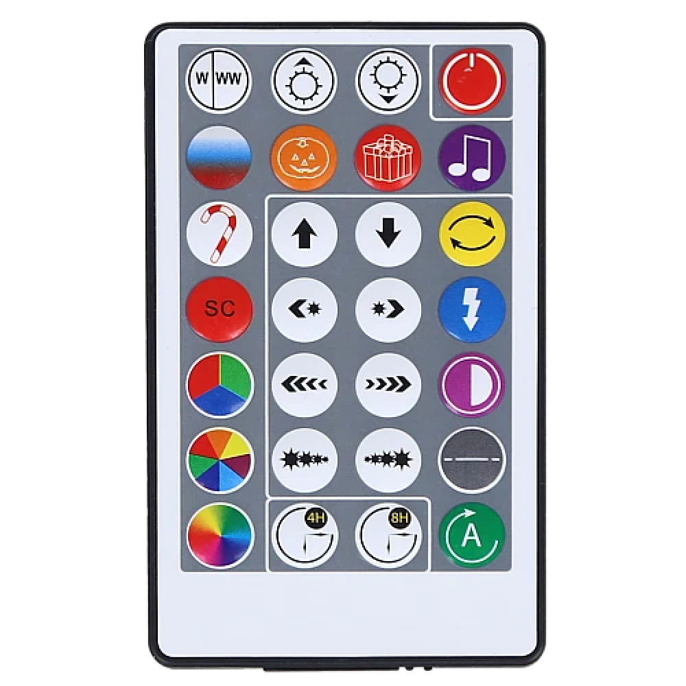 مصباح استاند ارضي مفرد اضاءة ذكية تحكم عبر الهاتف او ريموت متعددة الألوان طول 150 سم