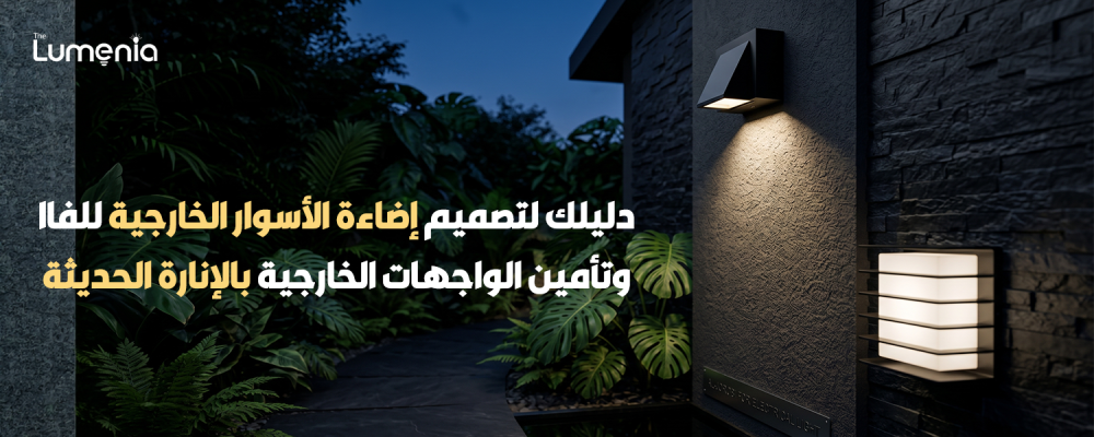 إضاءة الأسوار الخارجية