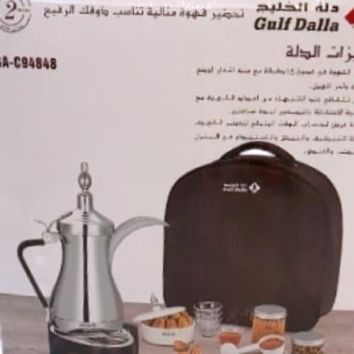 دلة الخليج كهربائيه سعة لتر
