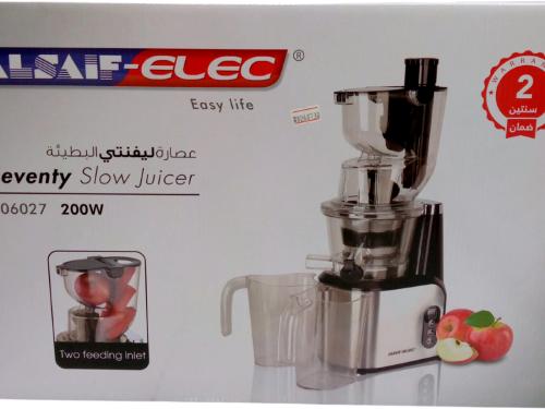 جهاز العصارة البطيئة كهربائيه