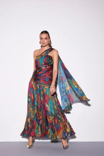 Special printed dress