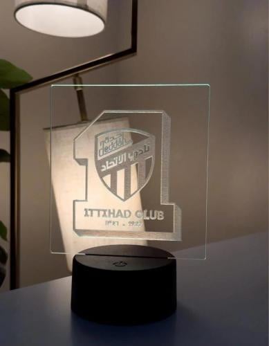 لوح أكريلك مضي بشعار الاتحاد 7 ألوان