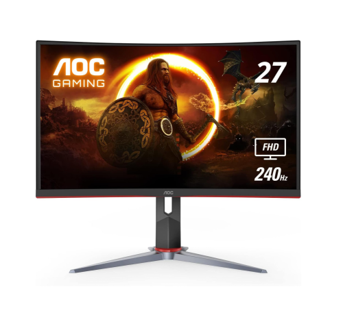 شاشة AOC MONITOR 27 - منحنية - 240Hz - 0.5Ms موديل...