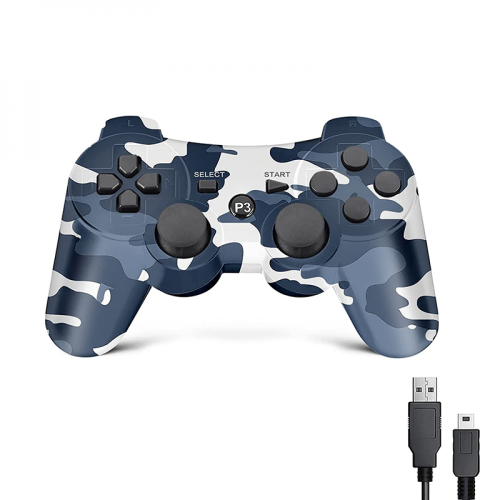 Controller Ps3 Camouflage Green/Blue