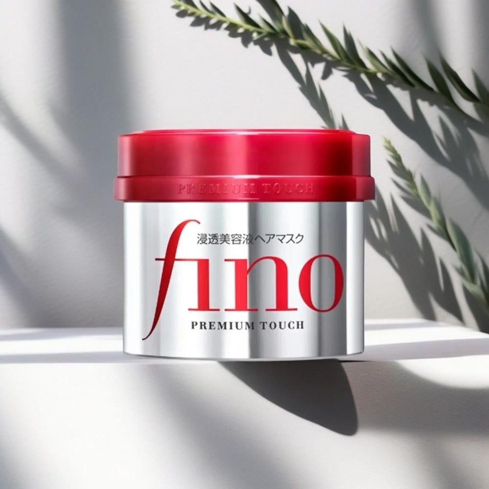 تجربتي مع Fino Shiseido Premium Touch Hair Mask : سر الشعر اللامع والناعم