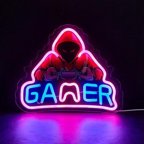 لوحة نيون GAMER