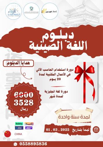 دبلوم لغة صينية