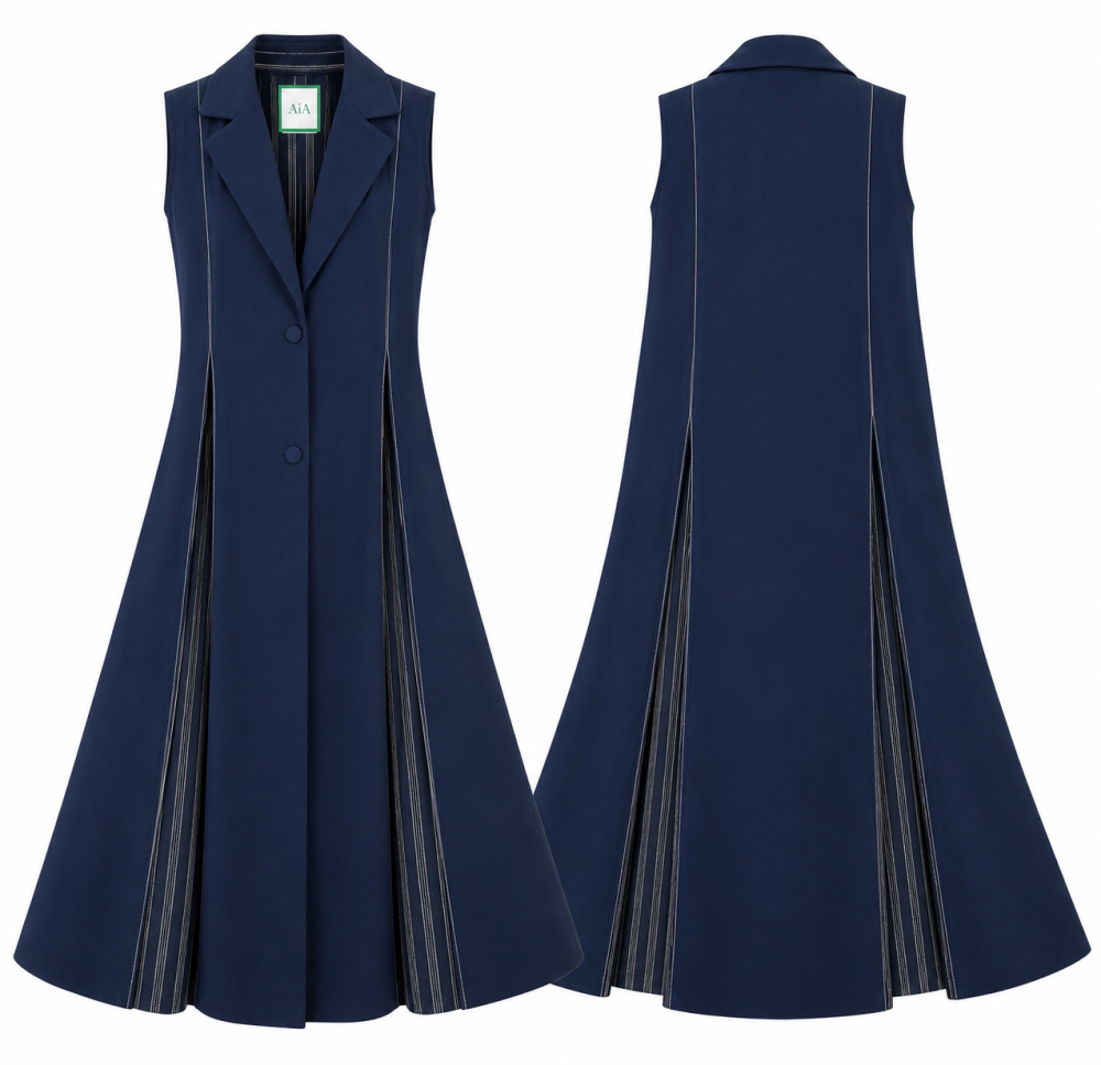 Form Navy Abaya