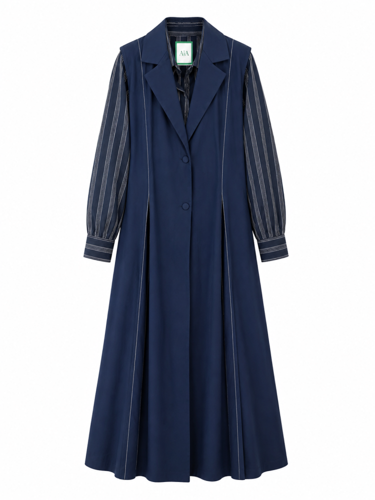 Form Navy Abaya