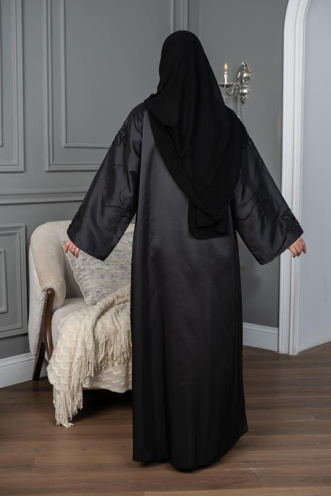 عباية بطرحة فلاي