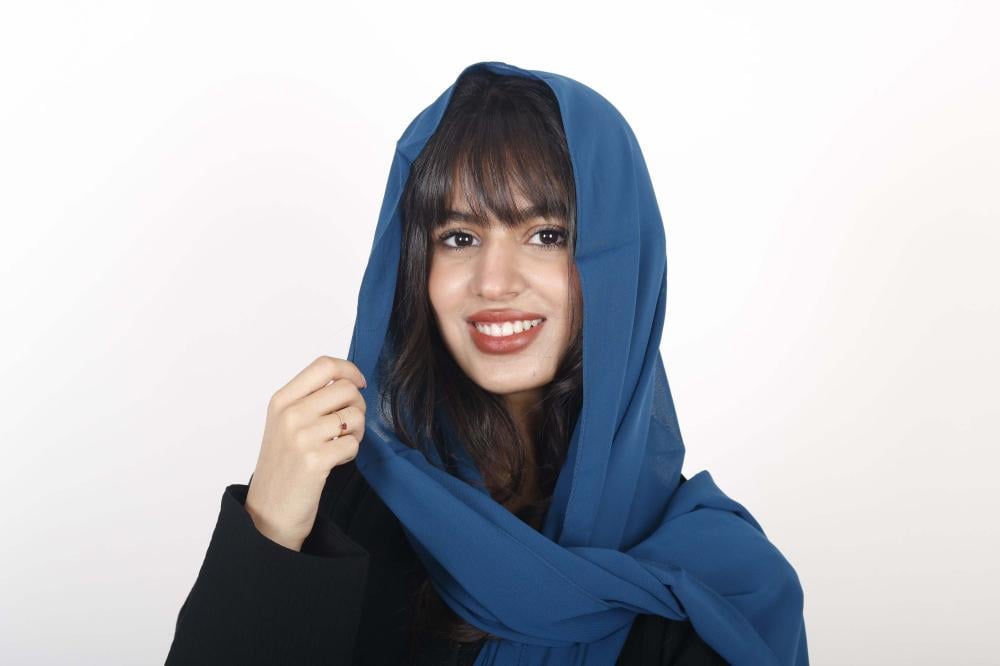 طرحه قماش كوري أزرق