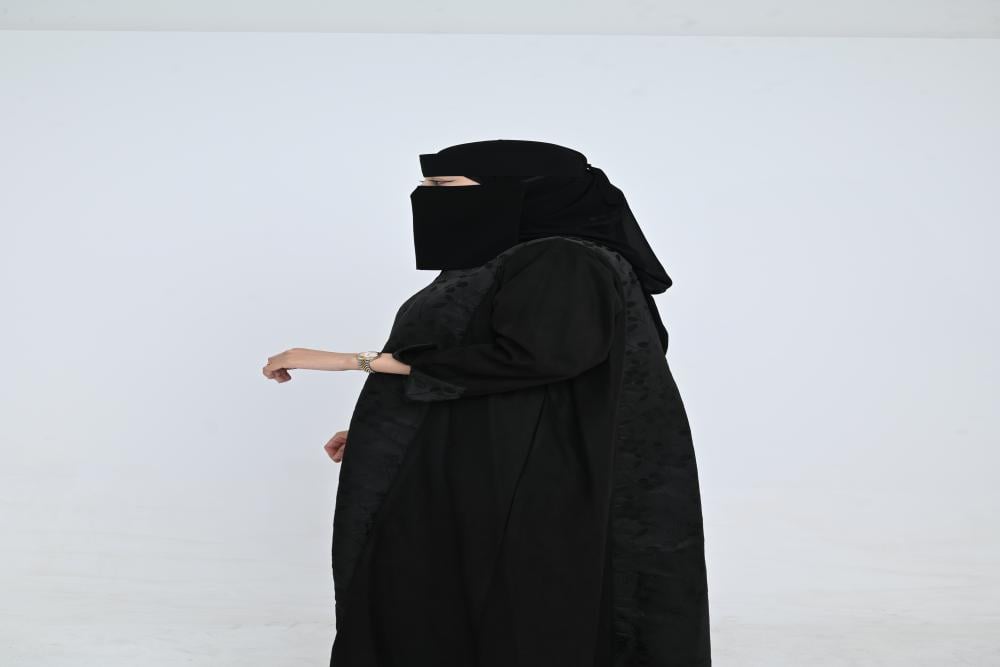 عباية شموة مشجر امام وخلف