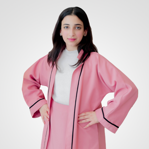 عباية بناتي وردي