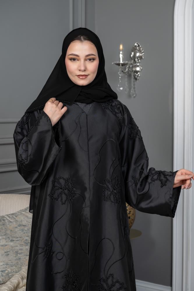 عباية بطرحة فلاي