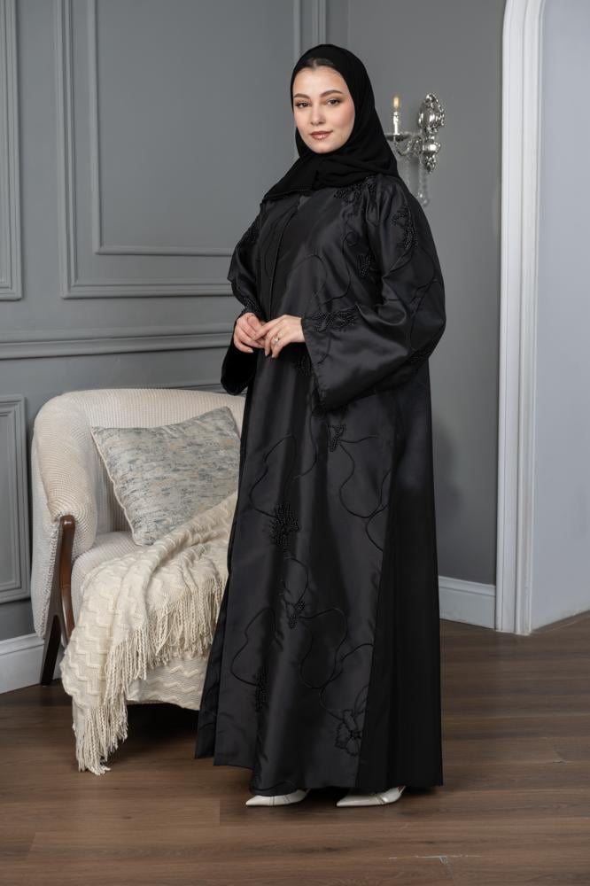 عباية بطرحة فلاي