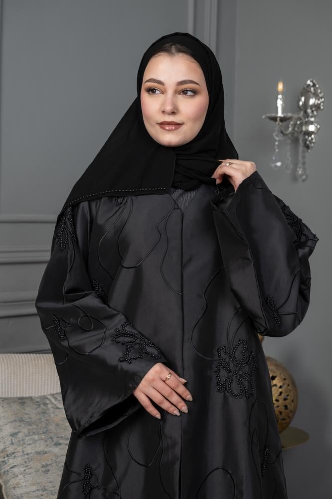 عباية بطرحة فلاي