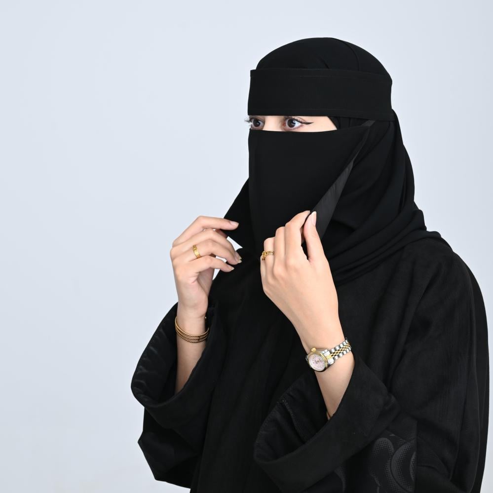 نقاب ساتان جديد