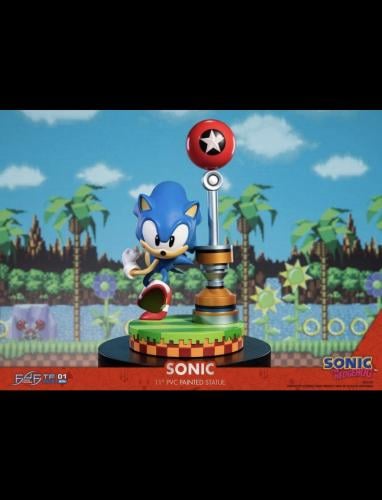 سونيك - SONIC 11” PVC Painted Statue