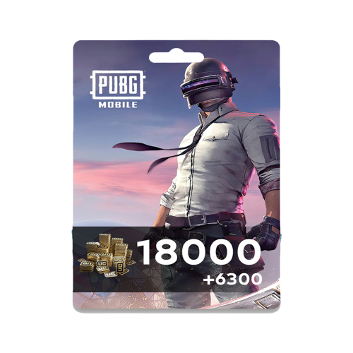 شدات Pubg 18000 + 6300 شدة