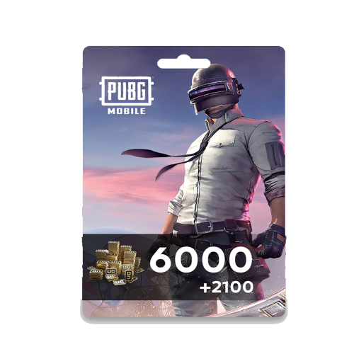 شدات Pubg 6000 + 2100 شدة