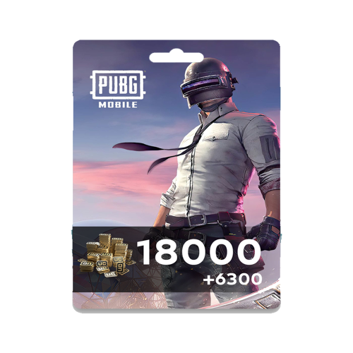 شدات Pubg 18000 + 6300 شدة