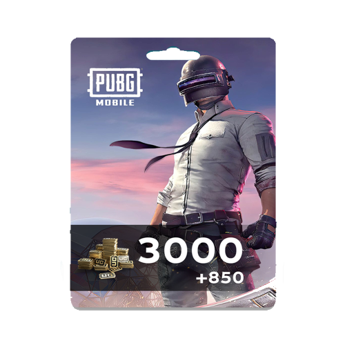 شدات Pubg 3000 + 850 شدة