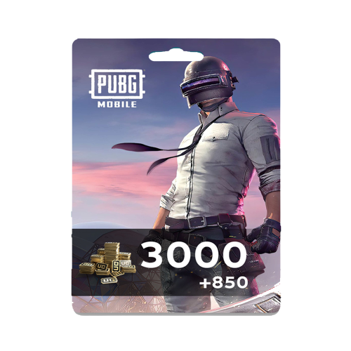 شدات Pubg 3000 + 850 شدة