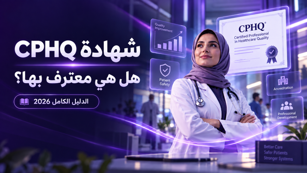 شهادة CPHQ : هل هي معترف بها ؟ الدليل الكامل 2026