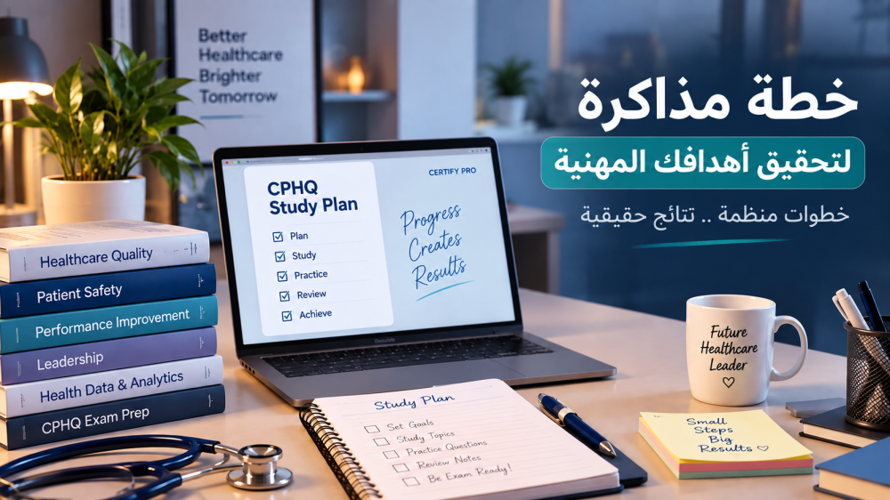 خطة مذاكرة فعالة للتحضير للاختبارات المهنية خطوة بخطوة