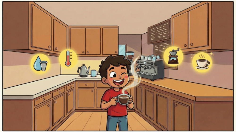 مقارنة بين قهوة البيت وقهوة الكوفي شوب – أسرار التحضير