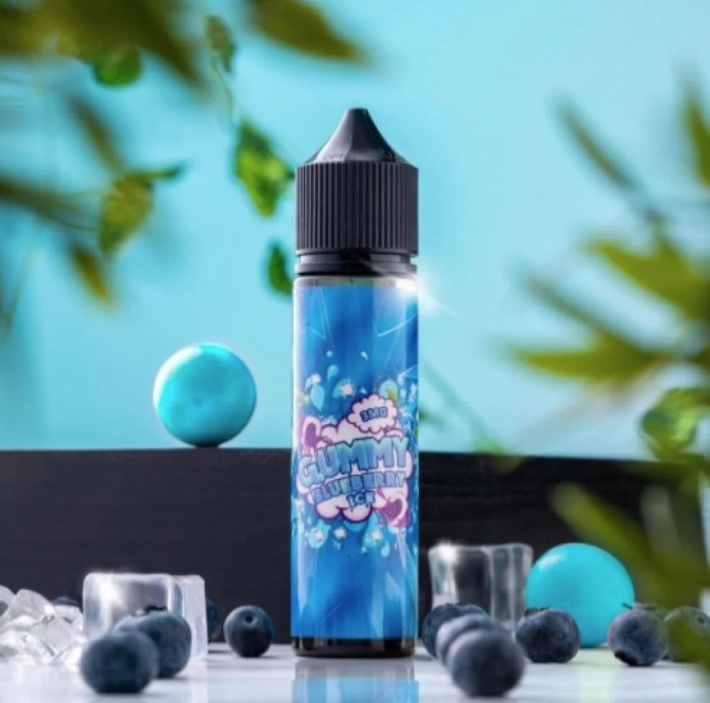 Top Blue Raspberry Ice Vape - GUMMY