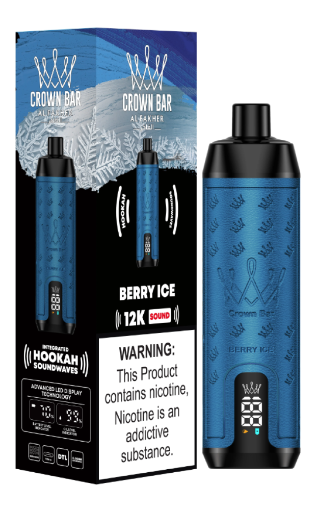 15000 Refill Al Fakher - Crown Bar - Hypermax - 20k - Berry Ice  Hookah  Brothers Shop Australia Crown Bar Il