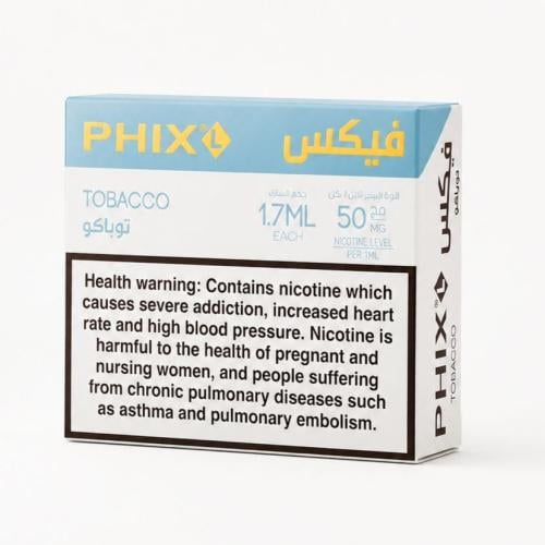 phix pods tobacco Replacement PHIX L Tobacco Ice 1.7ml