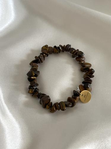 سوارة حجر عين النمر( tiger eye)