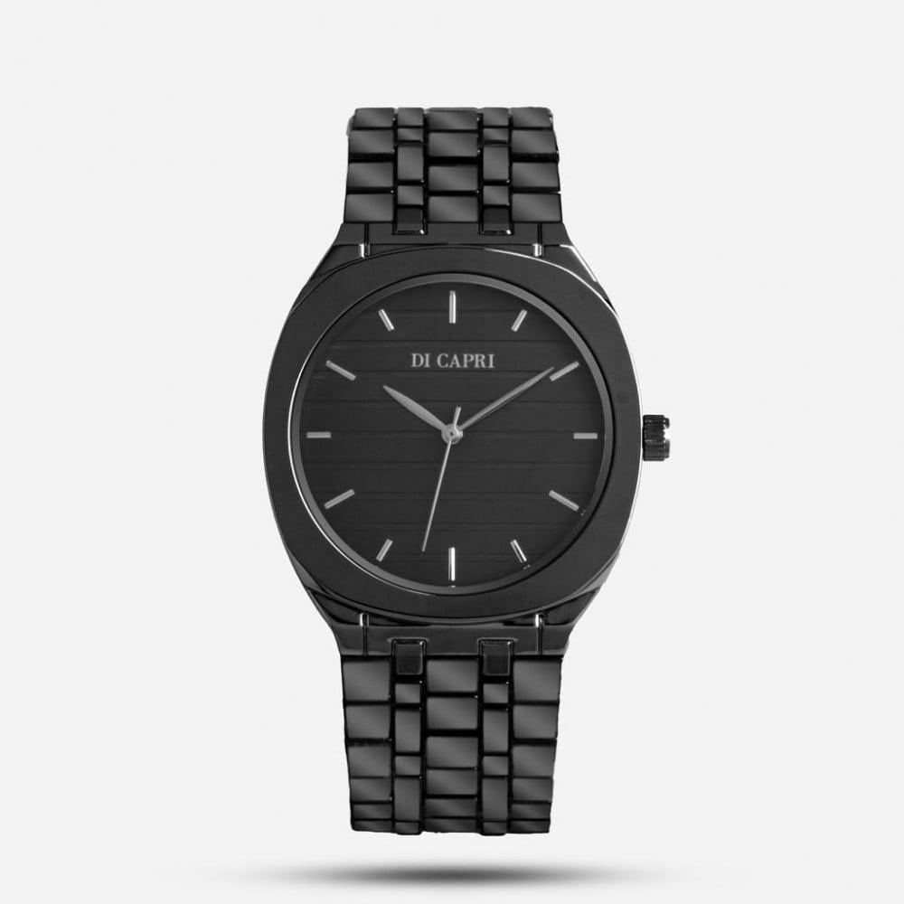 ساعة رجالية ستيل باللون الاسود