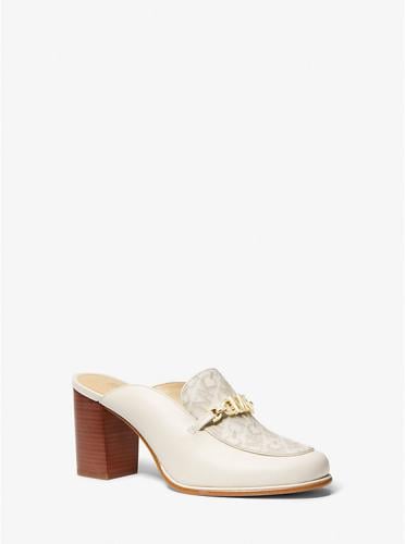 Michael Kors Tiffanie Leather and Empire Monogram...
