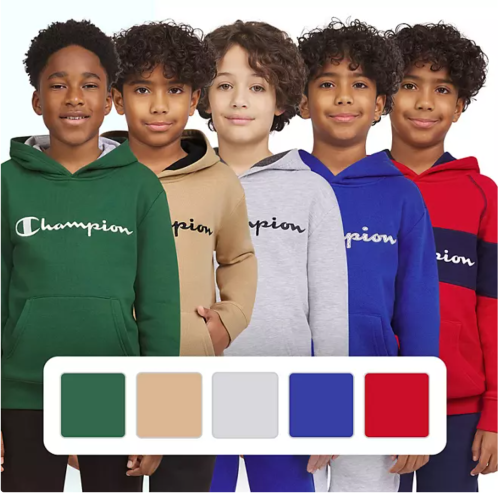 Champion Boys Logo Fleece Hoodie