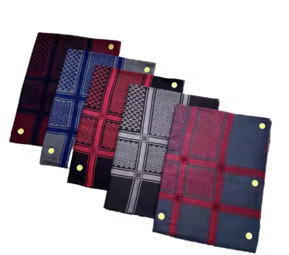 شماغ عماني مطرز ملون