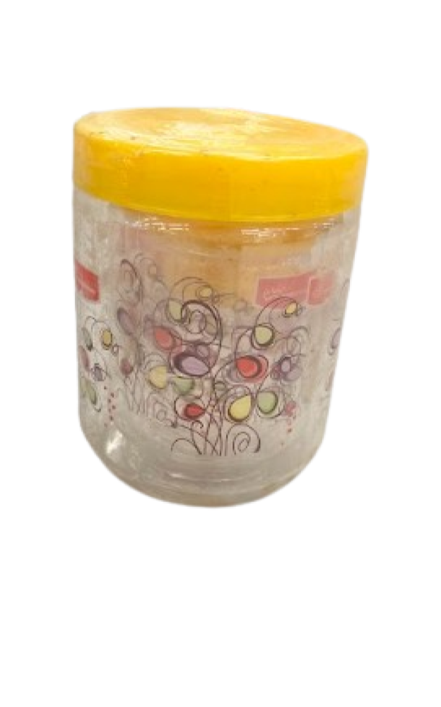 طقم علب بهارات بلاستيك 5 حبة