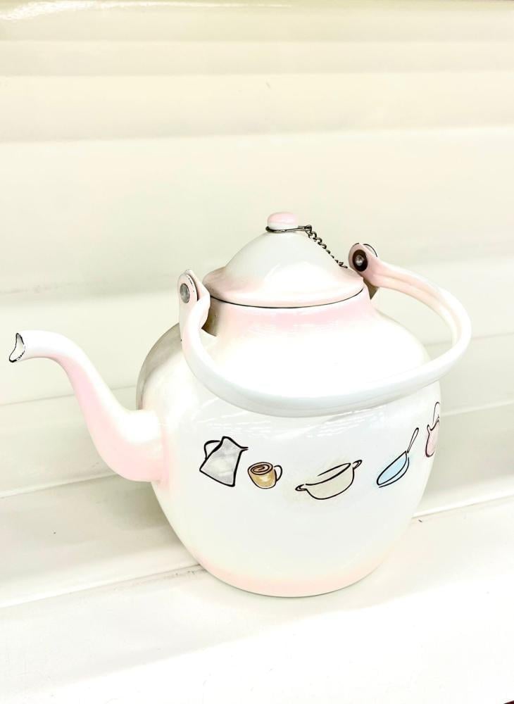 ابريق غضار اندونيسي ملون