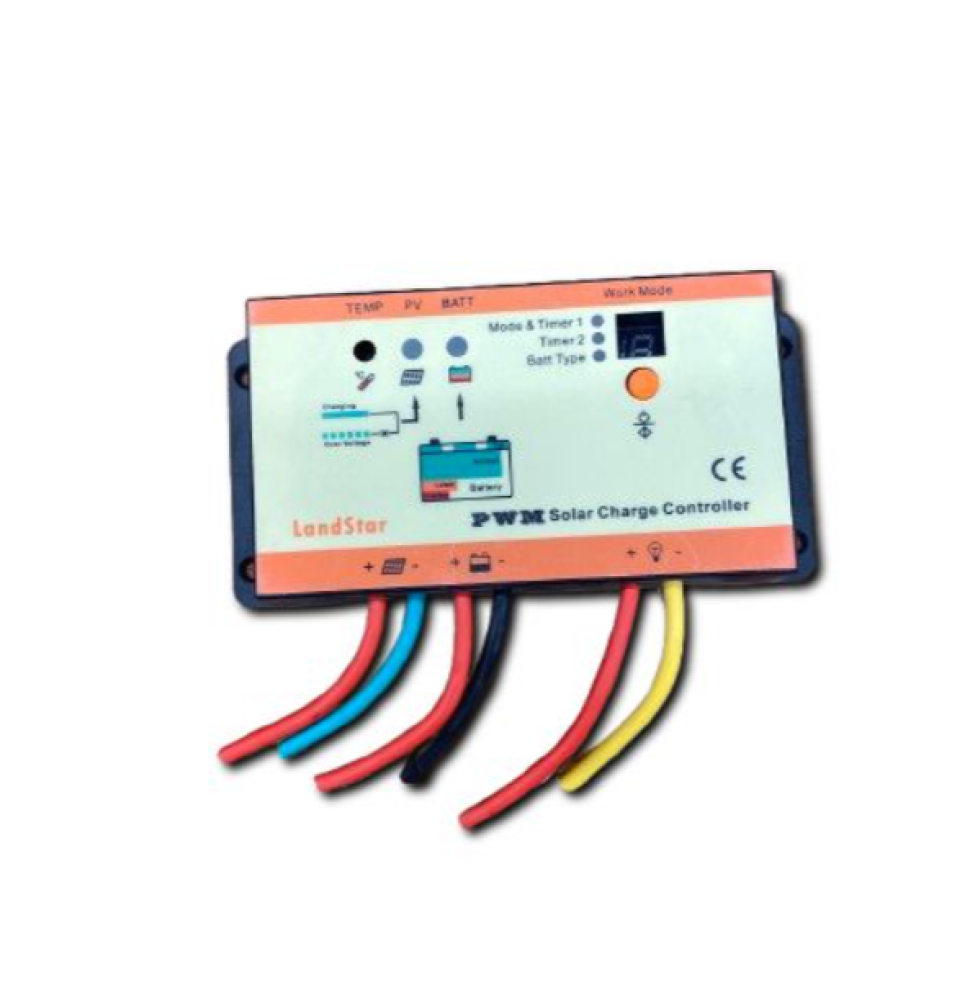 منظم طاقة شمسية بدون لوحة 10 امبير